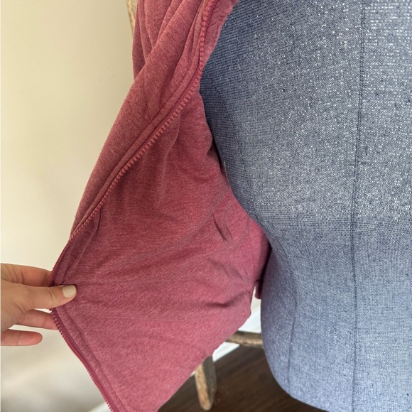 Three Dots Quilted Sweatshirt Jacket - Picture 9 of 9